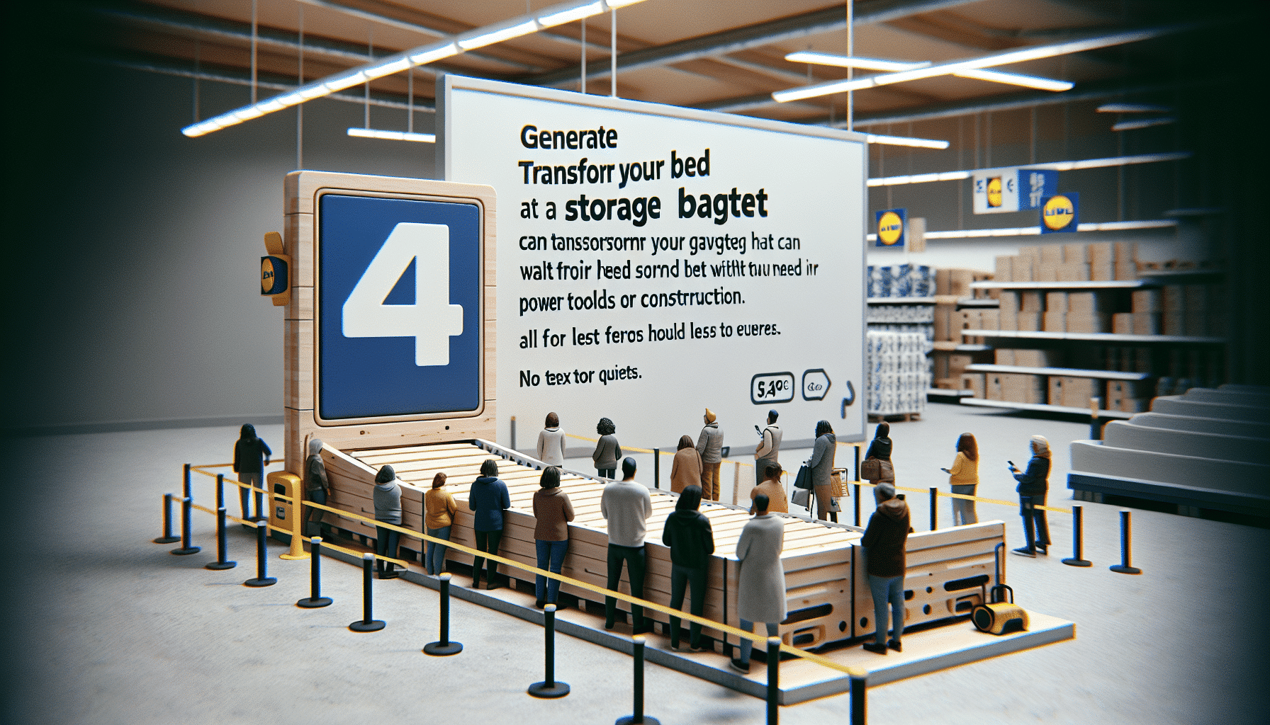 Revolución en el Hogar: Un Gadget de Almacenamiento en Lidl Transforma tu Cama en un Canapé sin Esfuerzo por Menos de 4 Euros