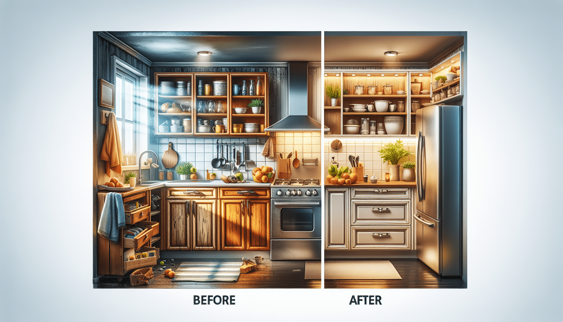 De Oscuro y Anticuado a Brillante y Moderno: Transforma Tu Cocina con este Ingenioso Hack de Ikea