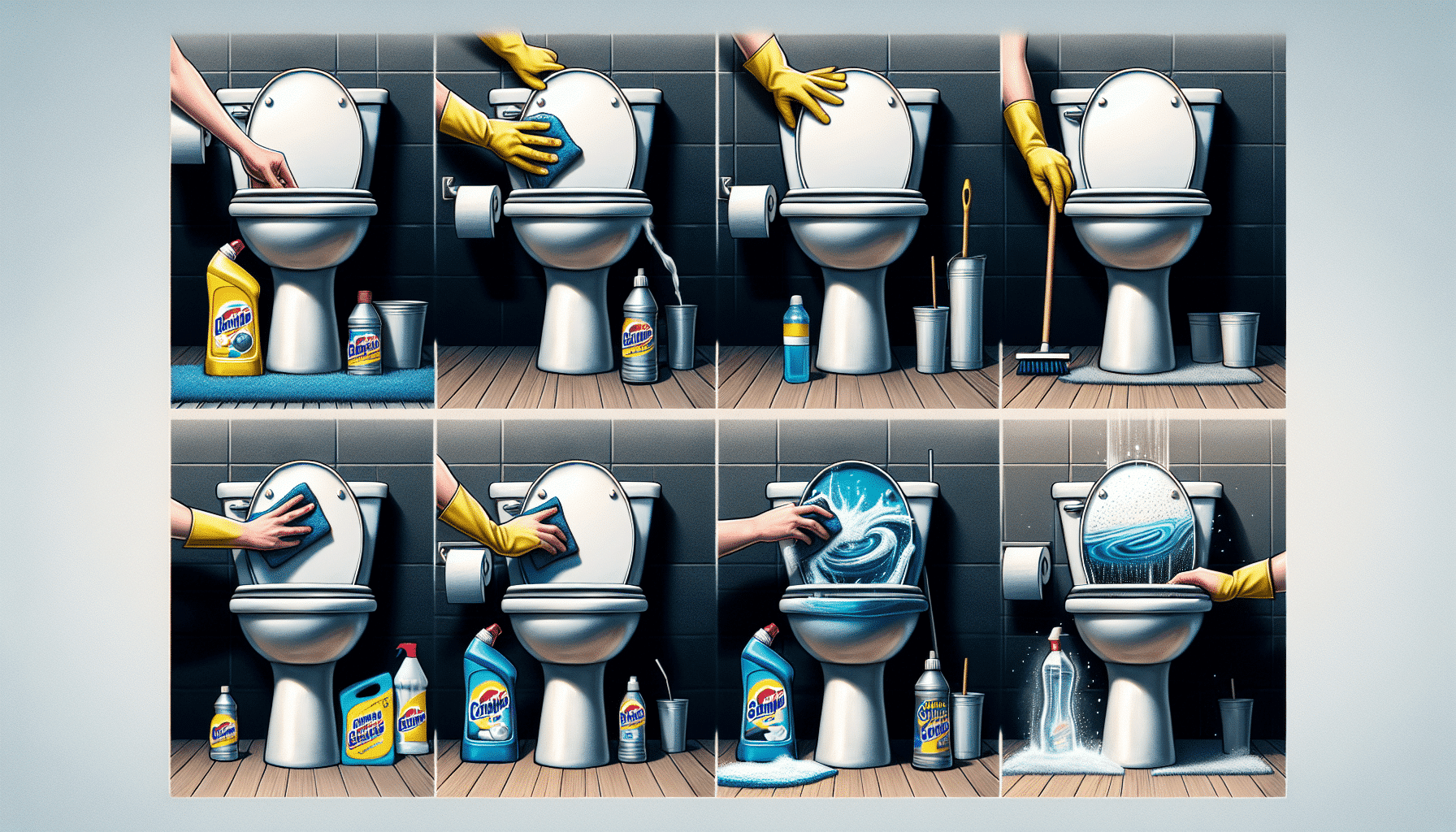 Elimina las Manchas Oscuras del Váter con Ingredientes Caseros Fáciles de Encontrar