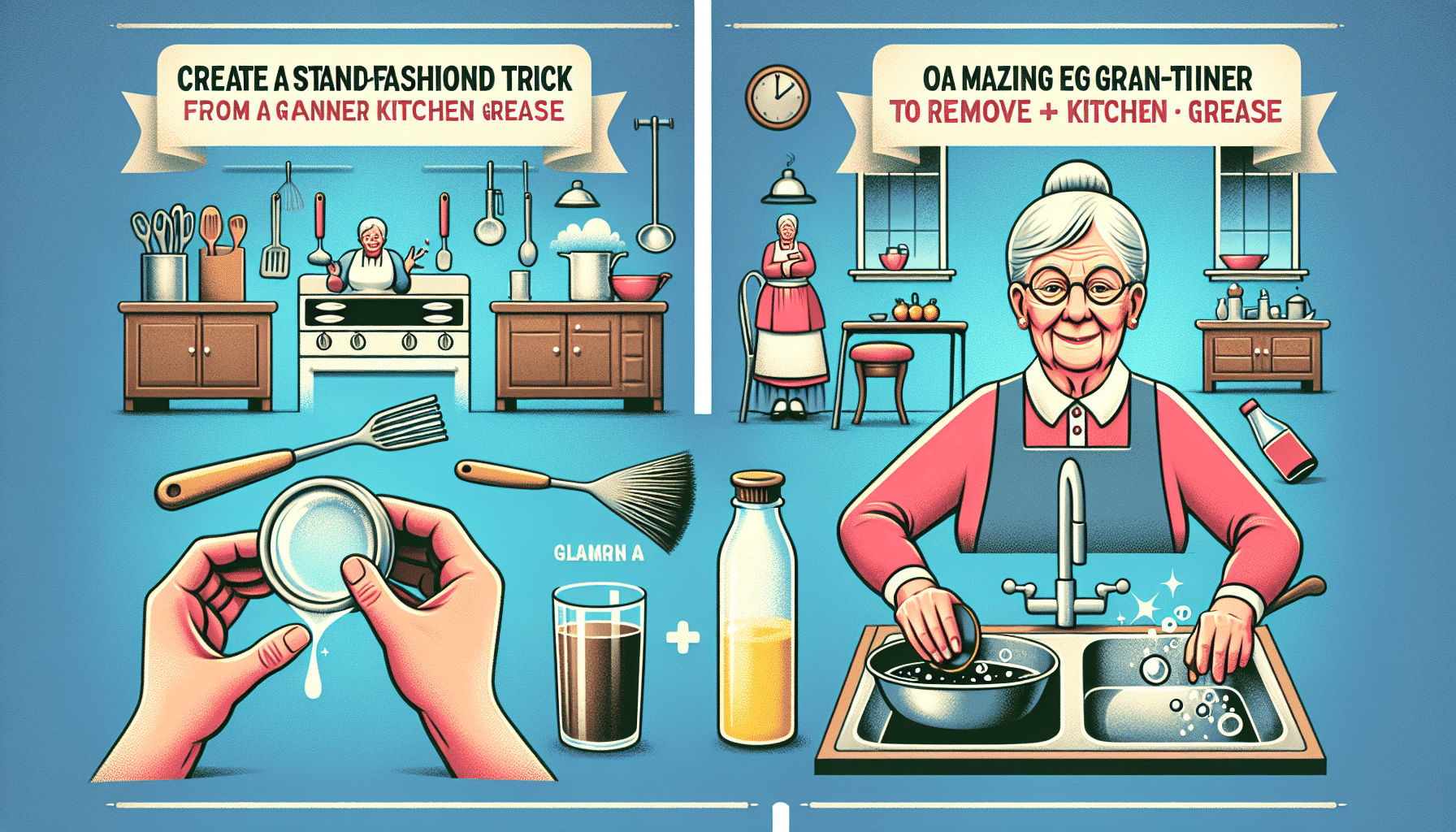 El Milagroso Secreto de Mi Abuela para Deshacerte de la Grasa en la Cocina