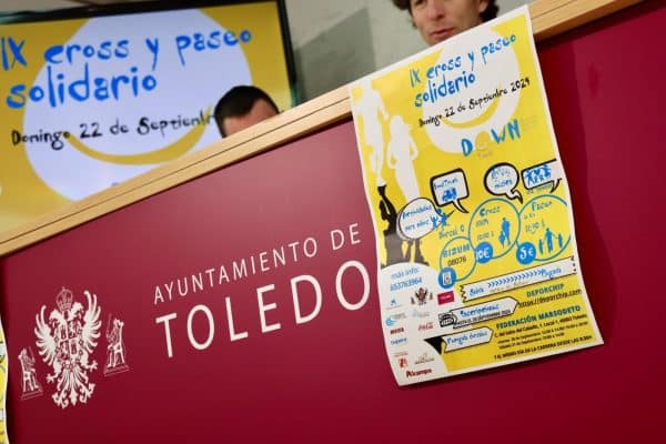 El Ayuntamiento Respaldará la Novena Edición del Cross y Paseo Solidario de Down Toledo