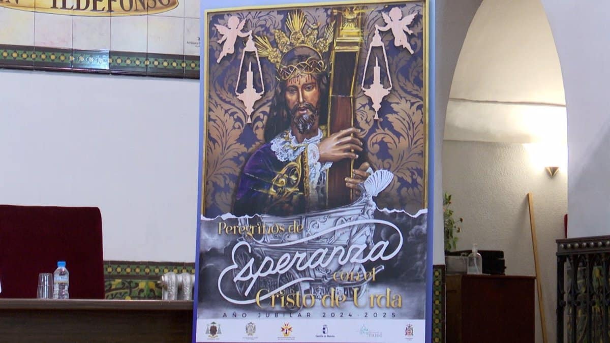 El Santísimo Cristo de la Vera Cruz de Urda Revela el Cartel Anunciador de un Año Jubilar Imperdible.