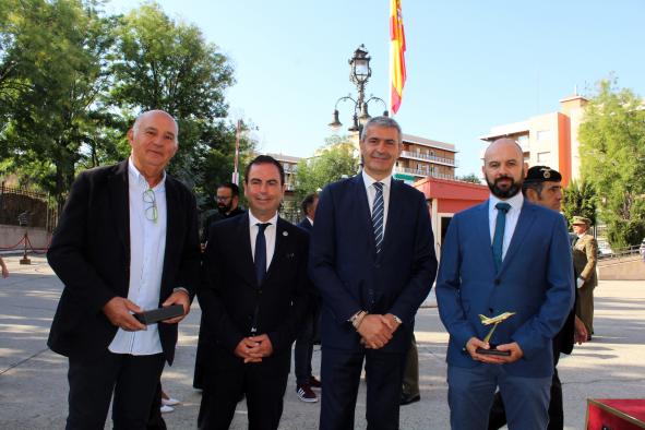 El Centro Regional de Formación del Profesorado de la Junta, distinguido por la Delegación de Defensa de Castilla-La Mancha.