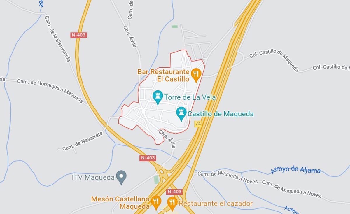 Joven sufre heridas leves por arma blanca en Maqueda, Toledo, durante un altercado en la calle.