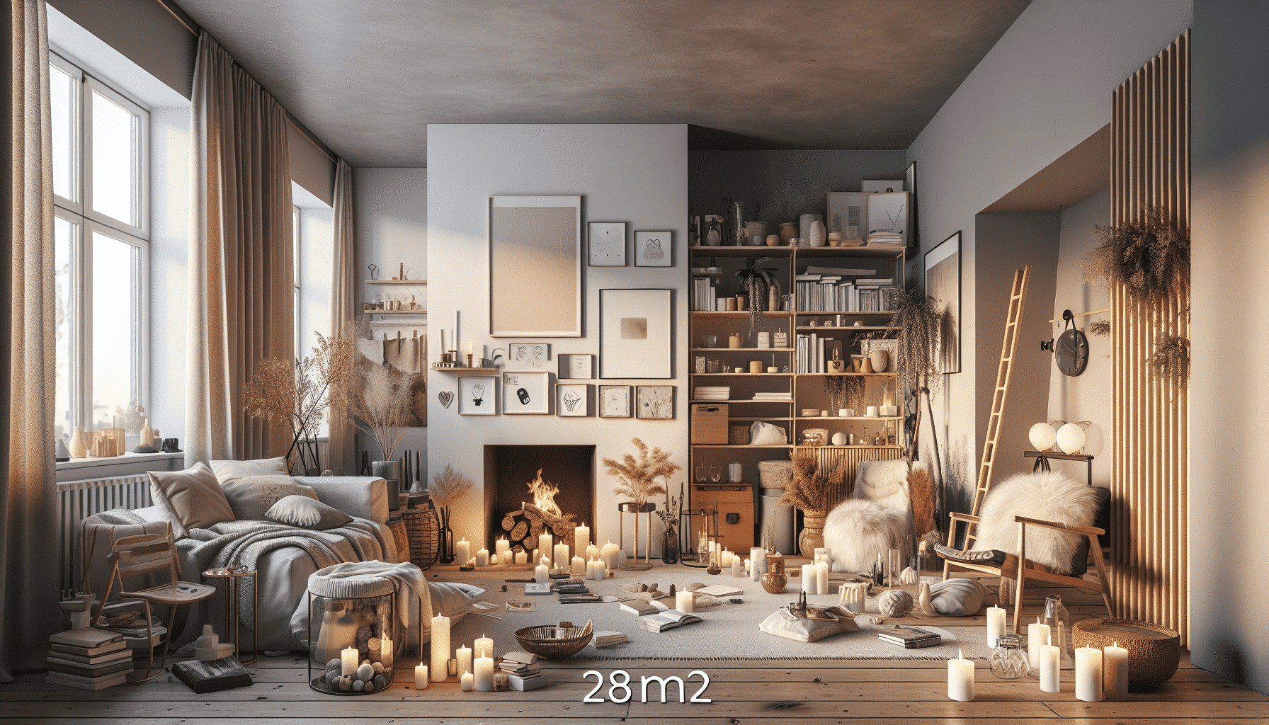 Viviendo el Hygge Urbano: El Encanto de un Estudio de 28m² en Gotemburgo