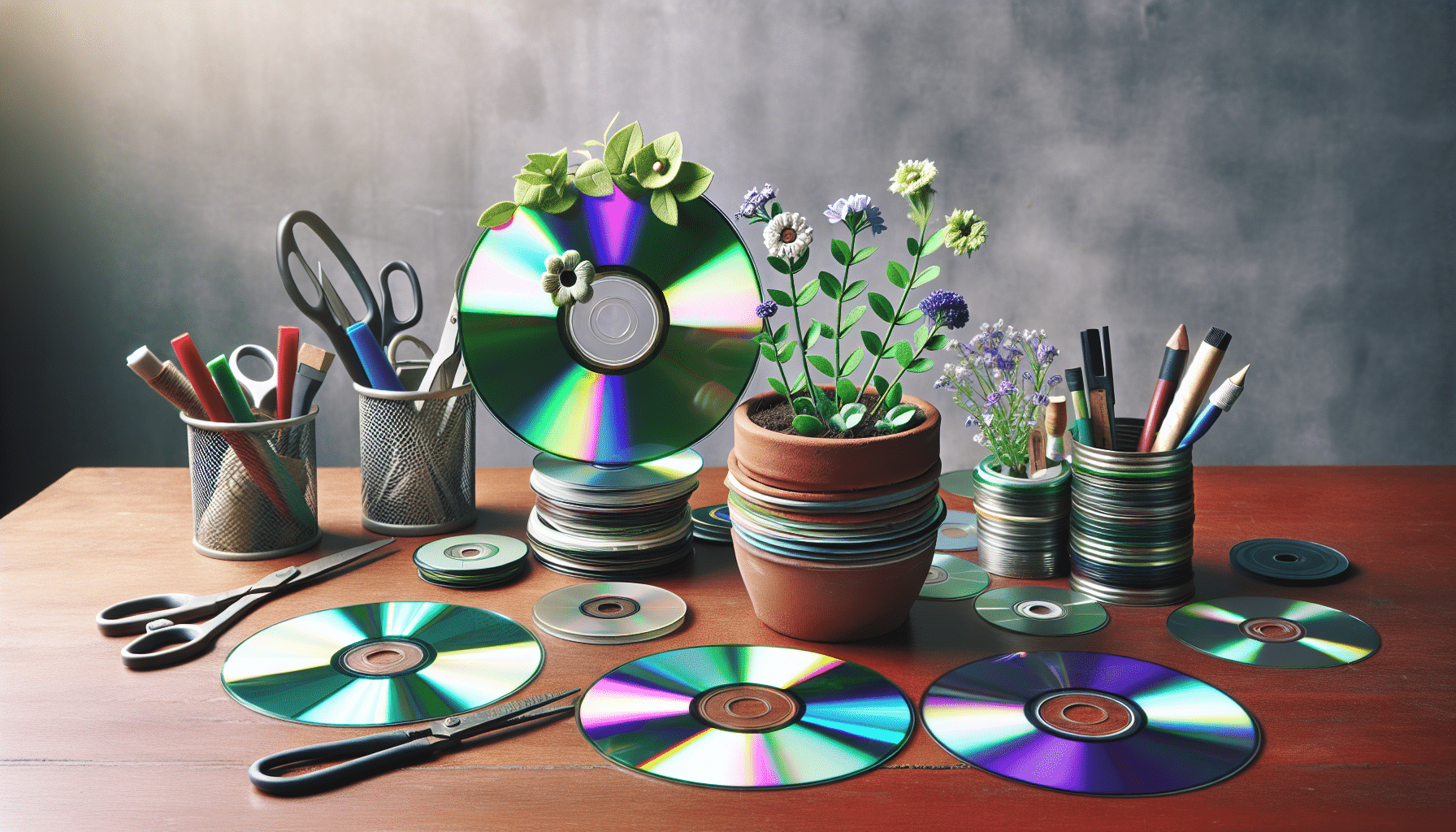 10 Formas Ingeniosas de Reutilizar tus CDs Viejos y Darles una Segunda Vida