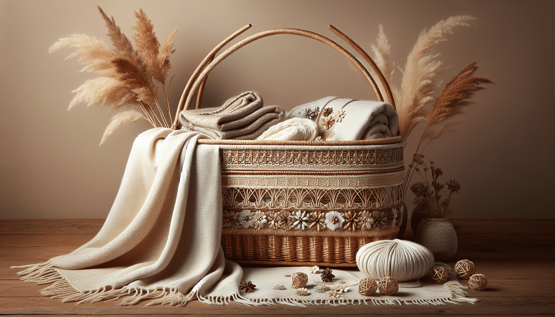 La Cesta Más Elegante y Sofisticada para Guardar Tus Mantas