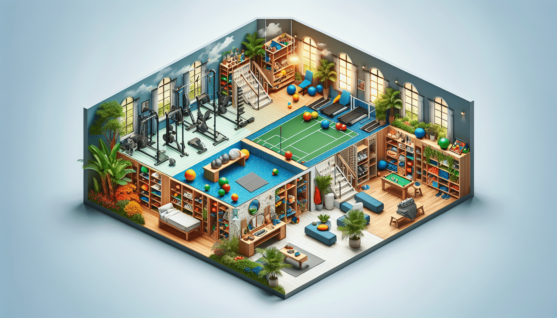 De Gimnasio-Trastero a Habitación Lujosa y Versátil: La Transformación Asombrosa que Dejó a Todos Sin Aliento