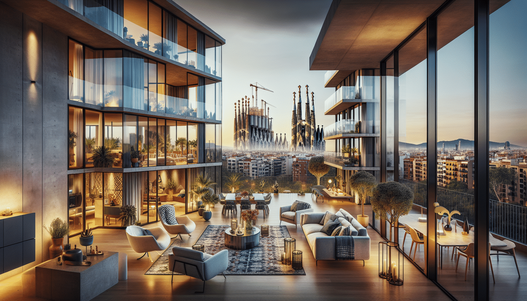 Sofisticación Contemporánea en el Corazón de Barcelona: Apartamento de 156 m² en el Eixample Dreta con Impresionantes Vistas a la Sagrada Familia