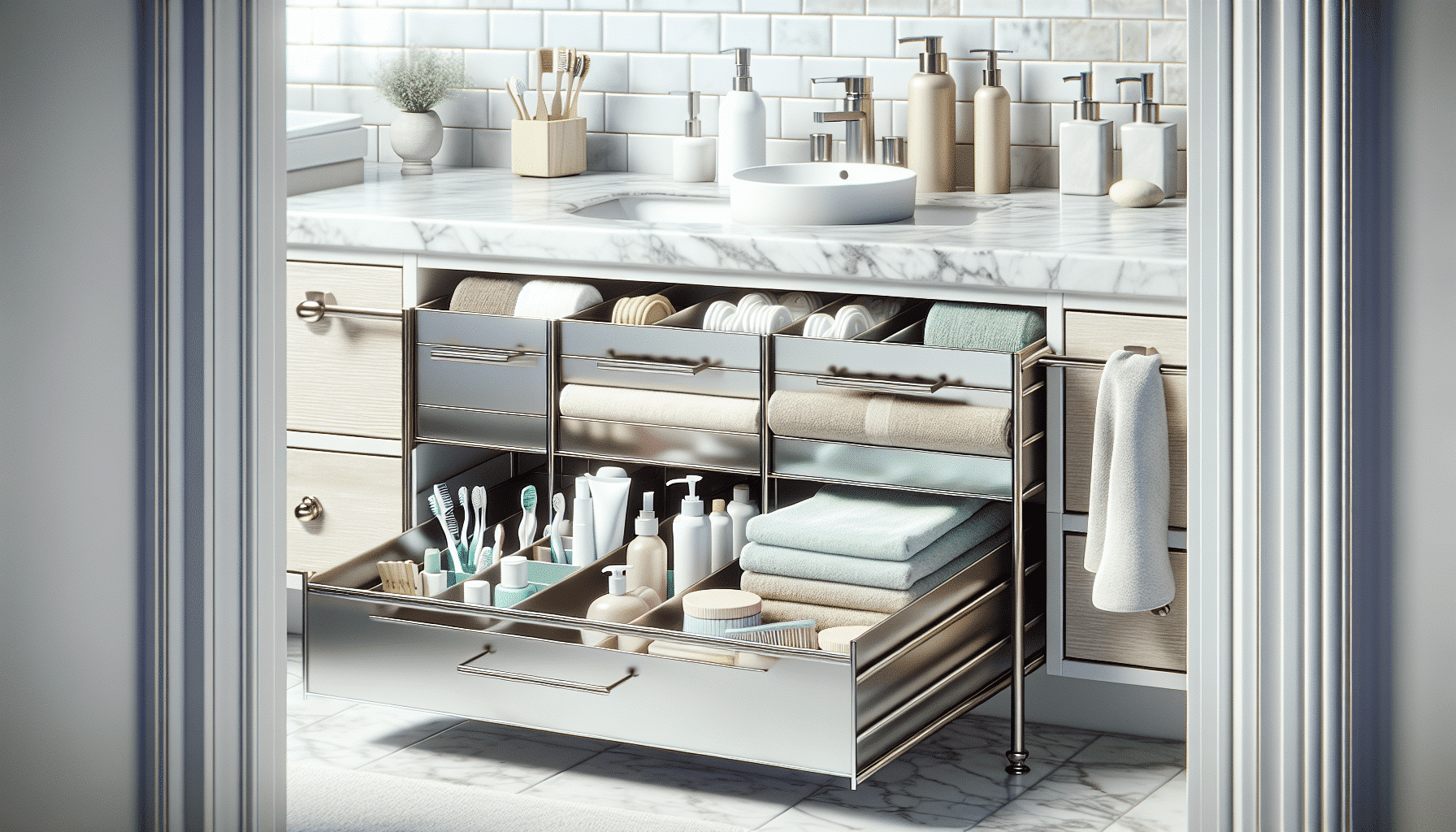 Transforma tu Baño: Descubre la Innovadora Bandeja Extensible para Cajones