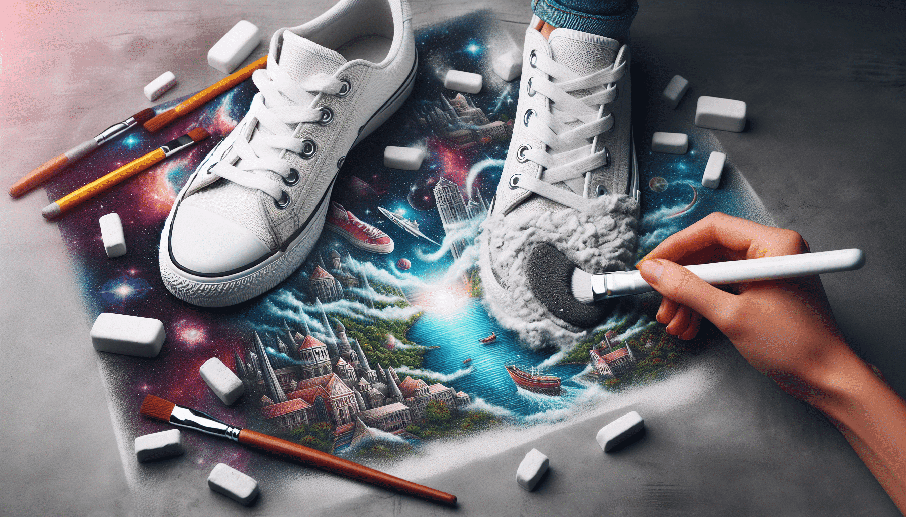 Así Funcionó El Borrador Mágico De Mercadona En Mis Zapatillas Blancas