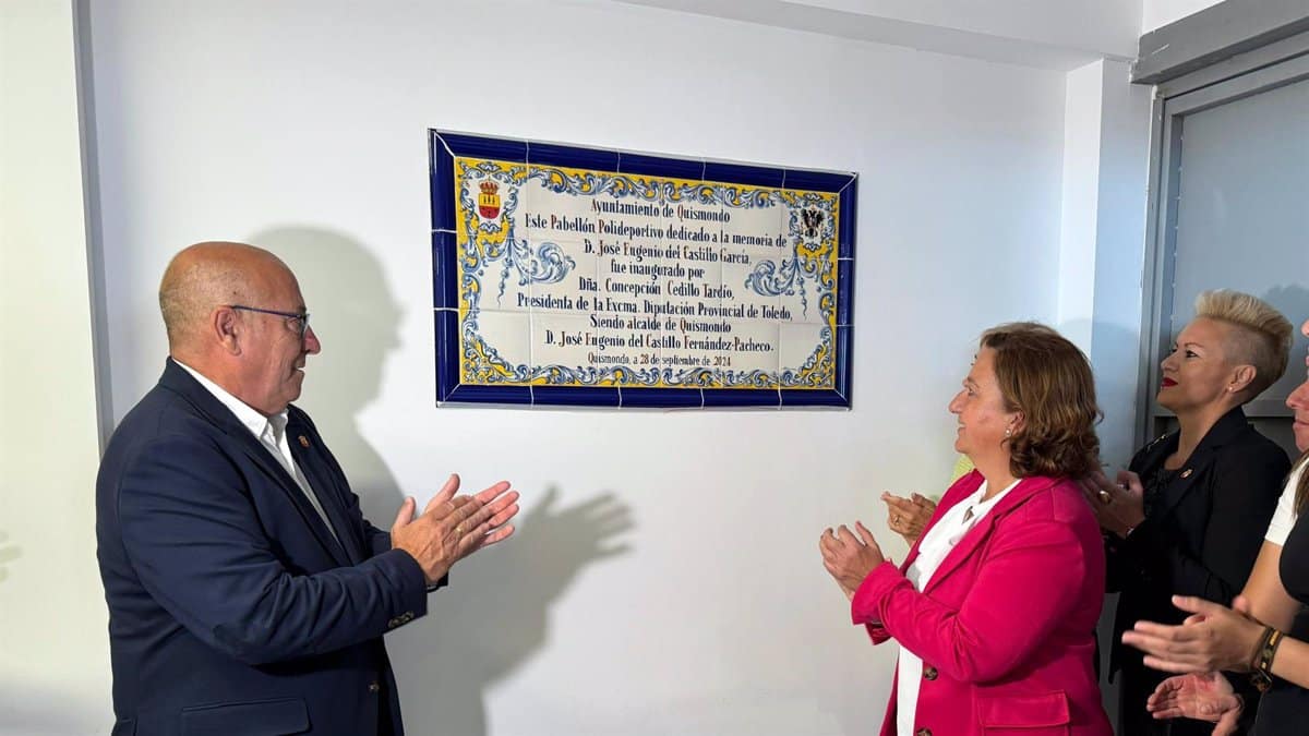 Quismondo Inaugura su Nuevo Pabellón Polideportivo Cubierto con el Apoyo de la Diputación de Toledo