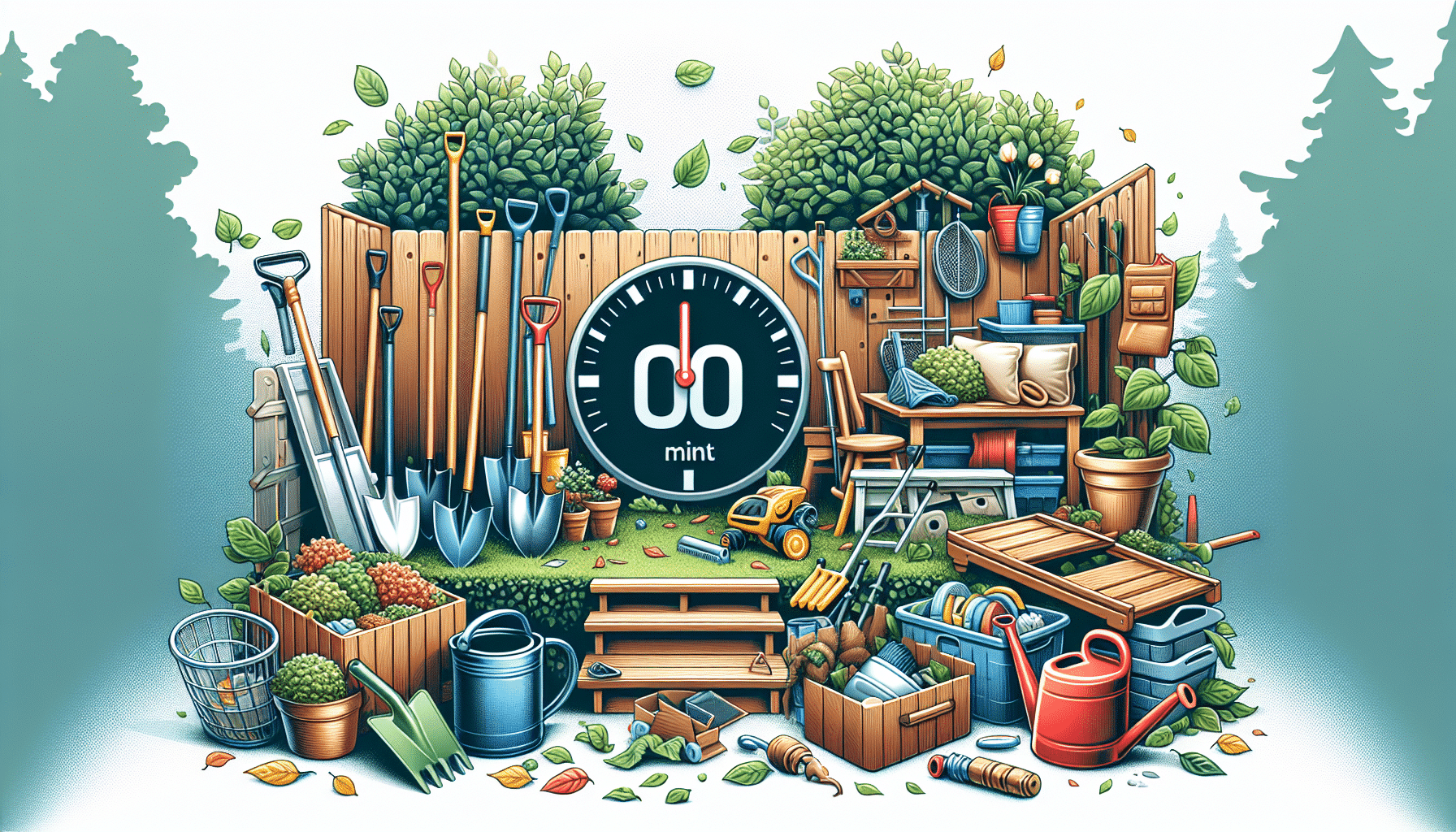 Transforma tu Patio en Solo 10 Minutos: Guía Rápida y Eficiente