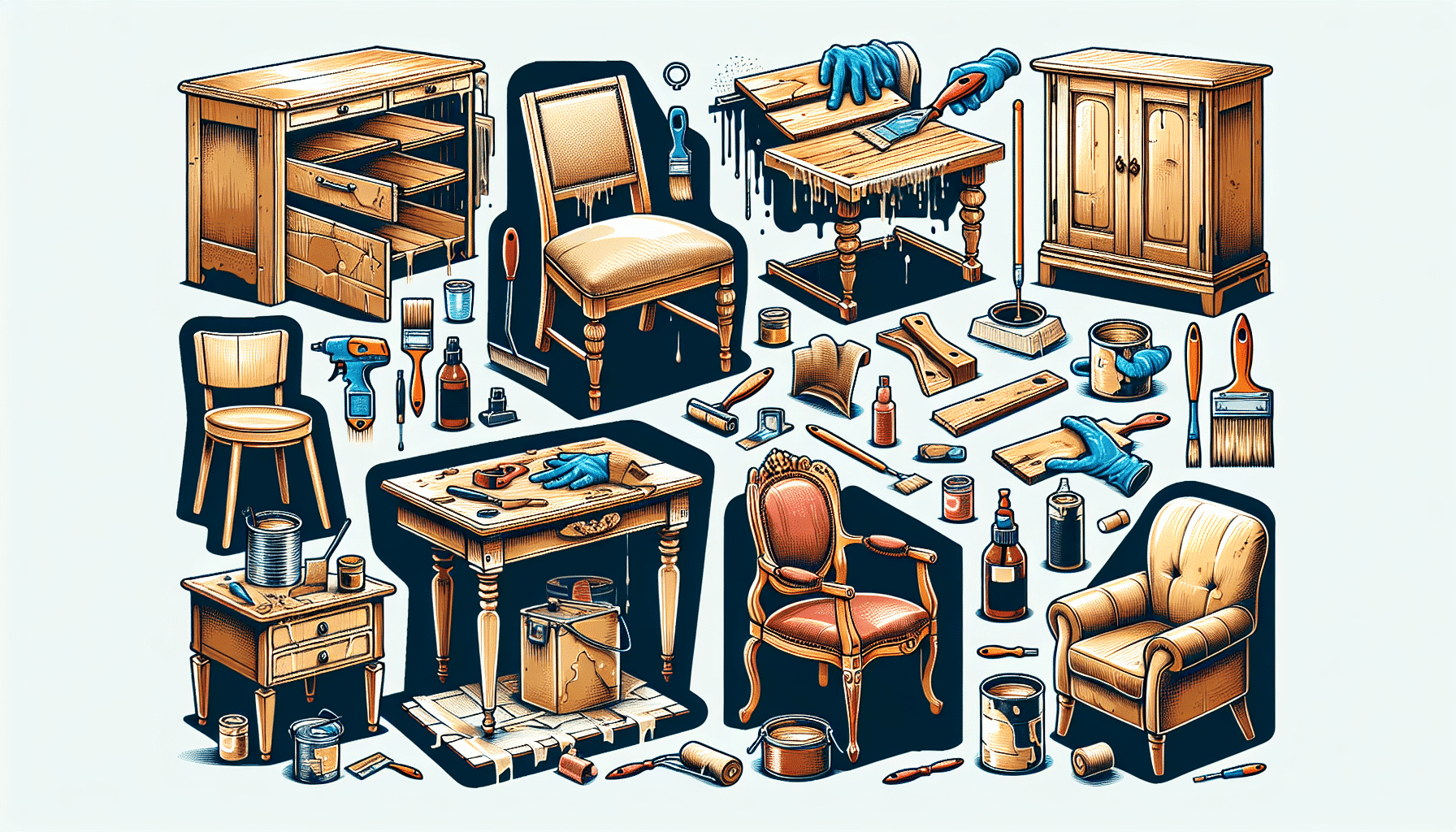 Transforma Tu Espacio: Métodos Eficaces para Decapar y Restaurar Tus Muebles