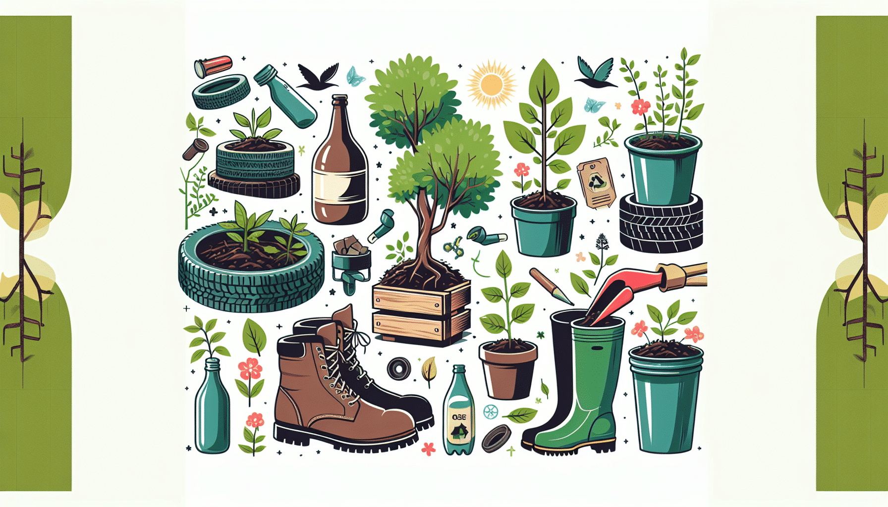 Transforma tu Jardín o Huerto Urbano: Consejos Prácticos y Beneficios de la Reutilización