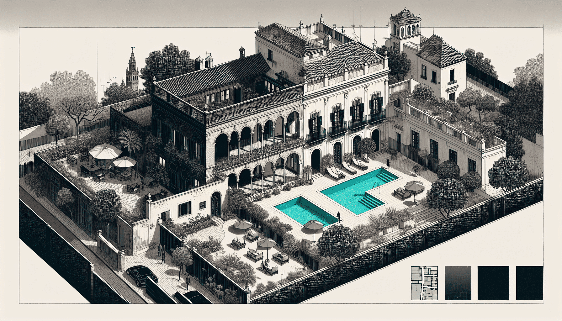 Metamorfosis de Hogar: De Casa Antigua en Sevilla a Retiro Slow Life con Patio, Piscina y Espacios Abiertos