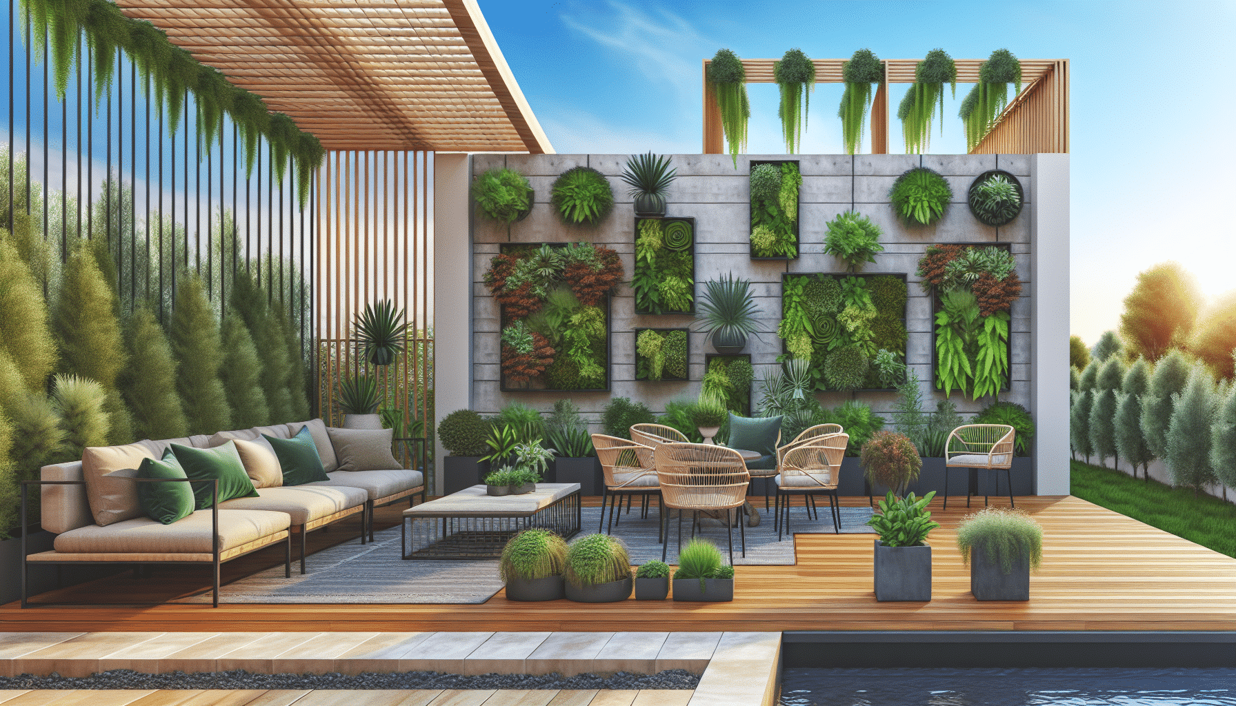 Revolución Verde: Transforma tu Terraza Común en un Lujoso Jardín Vertical