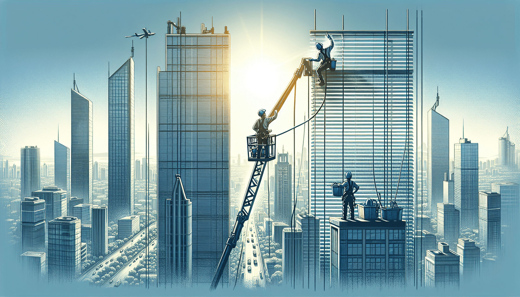 Solución Eficaz y Rápida para la Limpieza de Persianas Exteriores en Edificios Altos