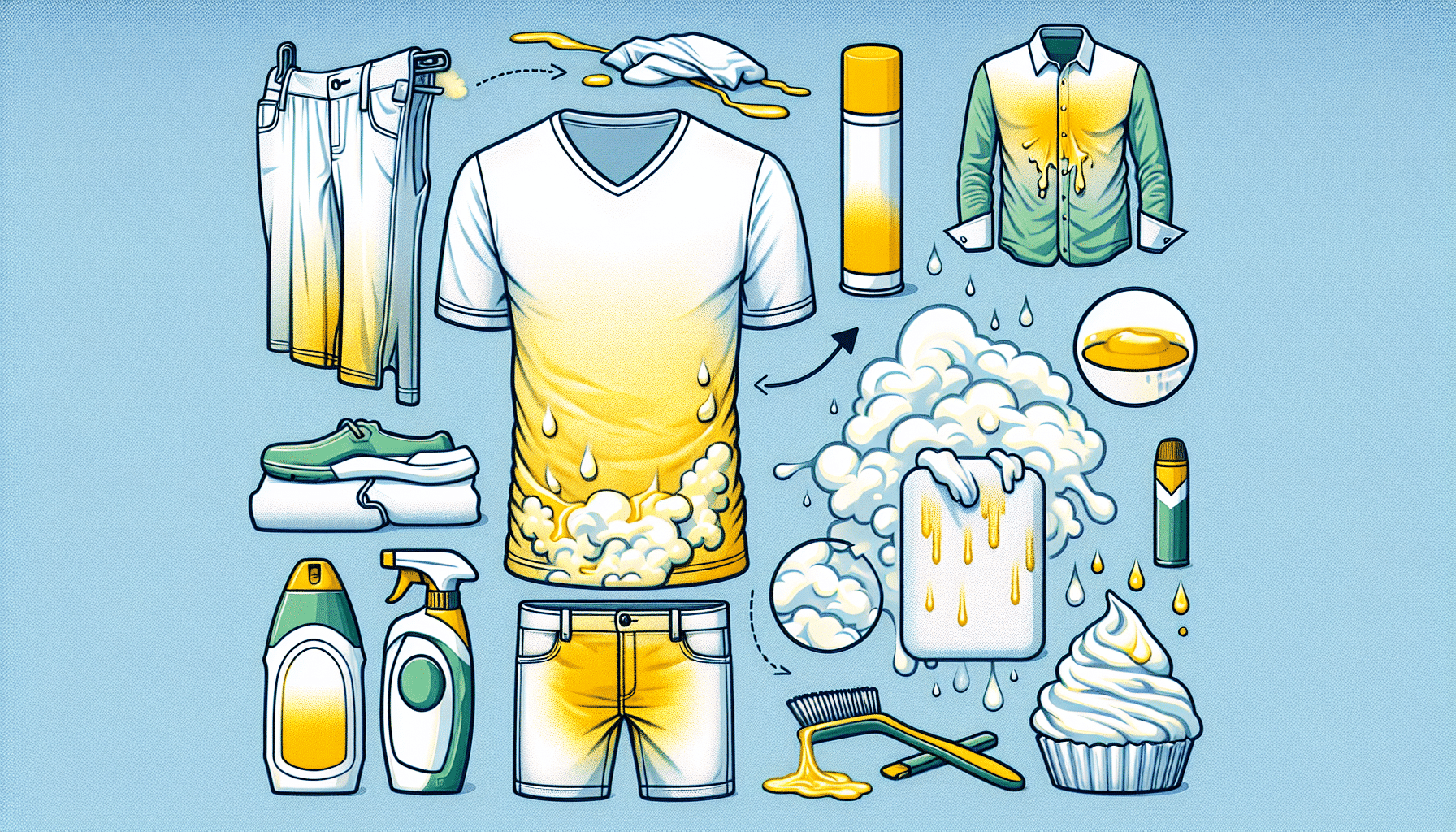 Descubre el Truco Viral para Eliminar las Manchas Amarillas de Sudor y Desodorante en Ropa Blanca