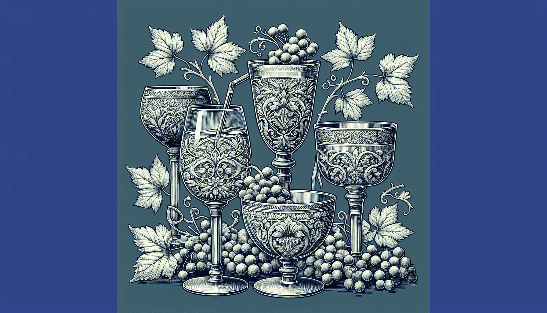 Vasos y Copas de Vidrio en Relieve: La Elegancia en Detalles que Marcan Tendencia