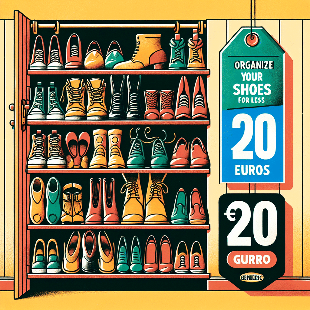 Organiza tus Zapatos por Menos de 20 Euros con la Ingeniosa Solución de Carrefour para tu Puerta