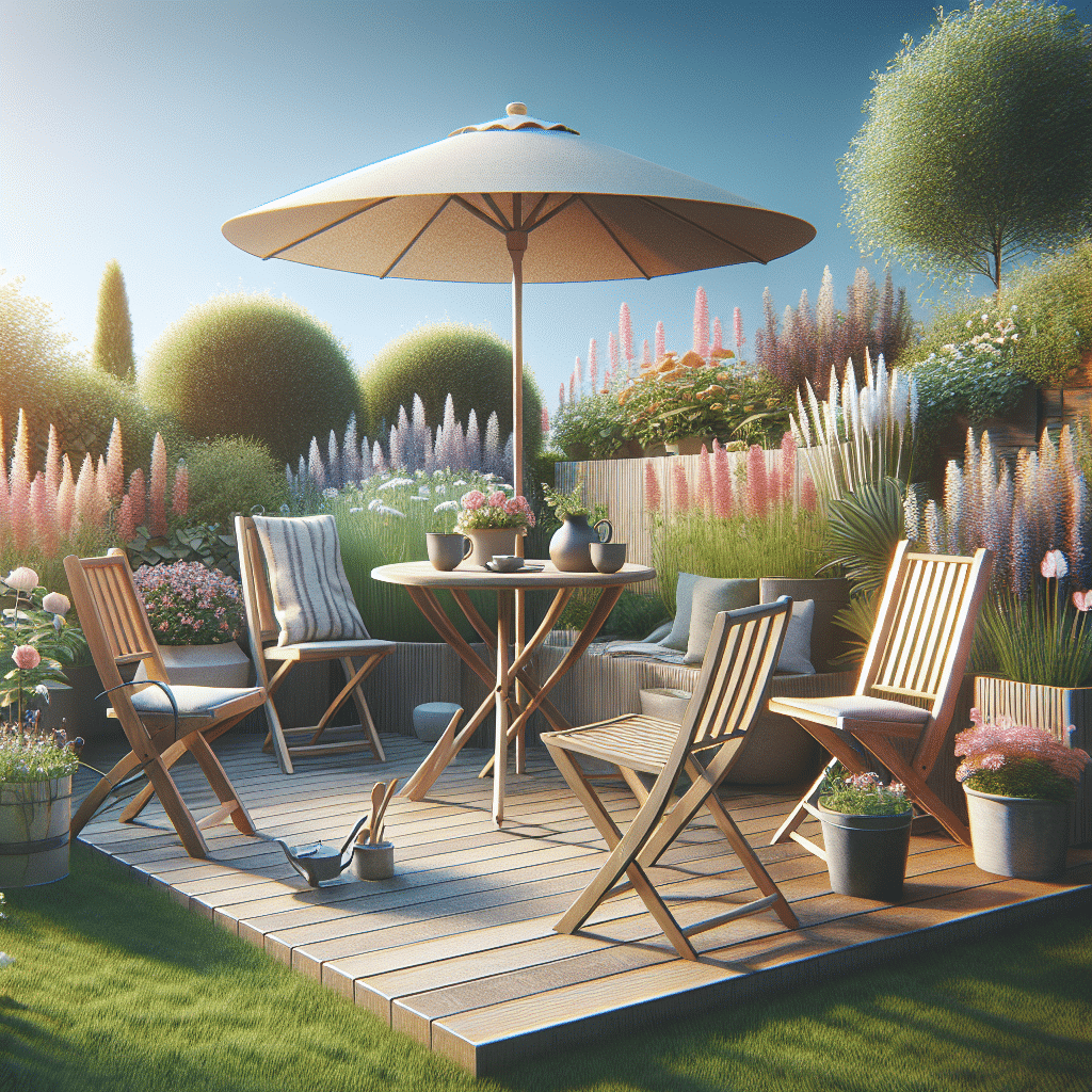 Guía 2024: Elige el Conjunto de Jardín Perfecto para Espacios Pequeños
