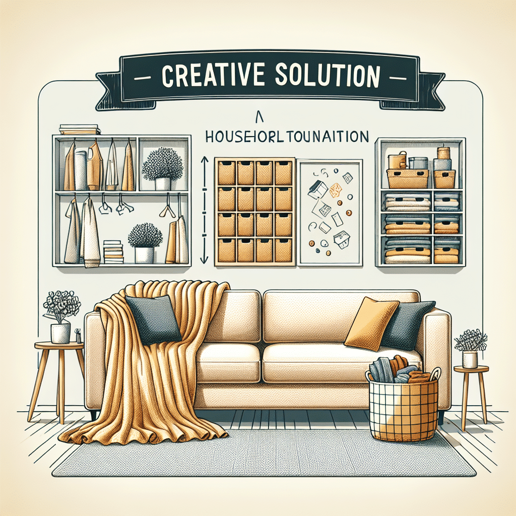 Lidl Revoluciona el Orden del Hogar con su Creativa Solución para Guardar Mantitas junto al Sofá