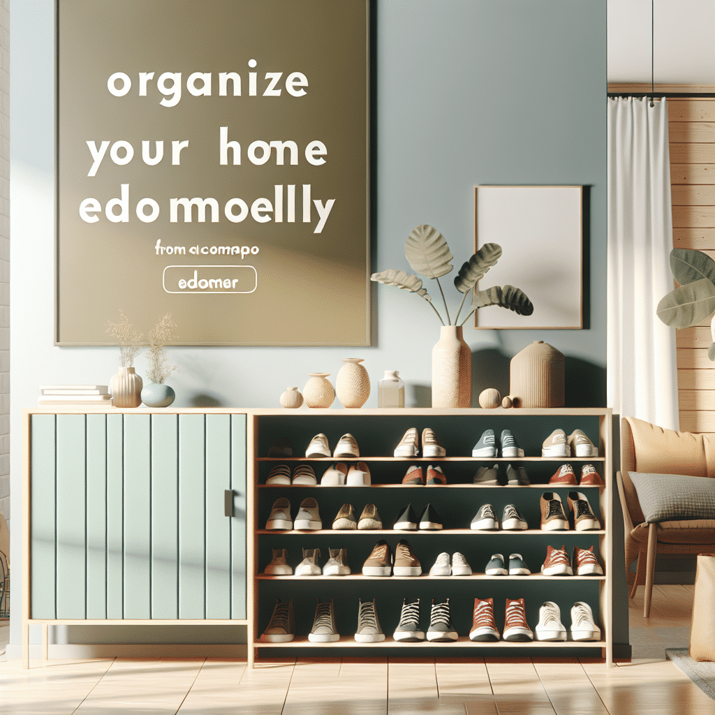 Organiza Tu Hogar de Forma Económica con el Mueble Zapatero de Alcampo