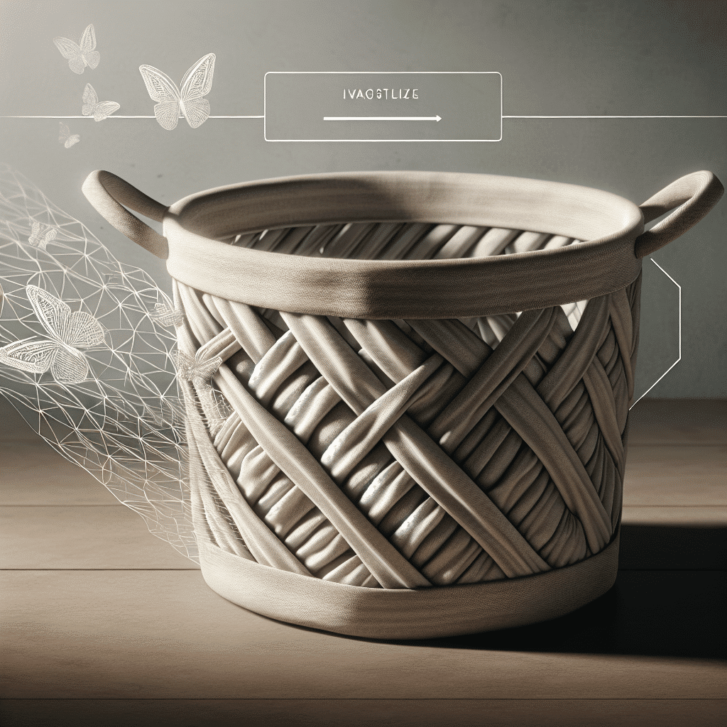 Convierte Tus Sábanas Antiguas en una Elegante Cesta de Ropa al Estilo Zara Home