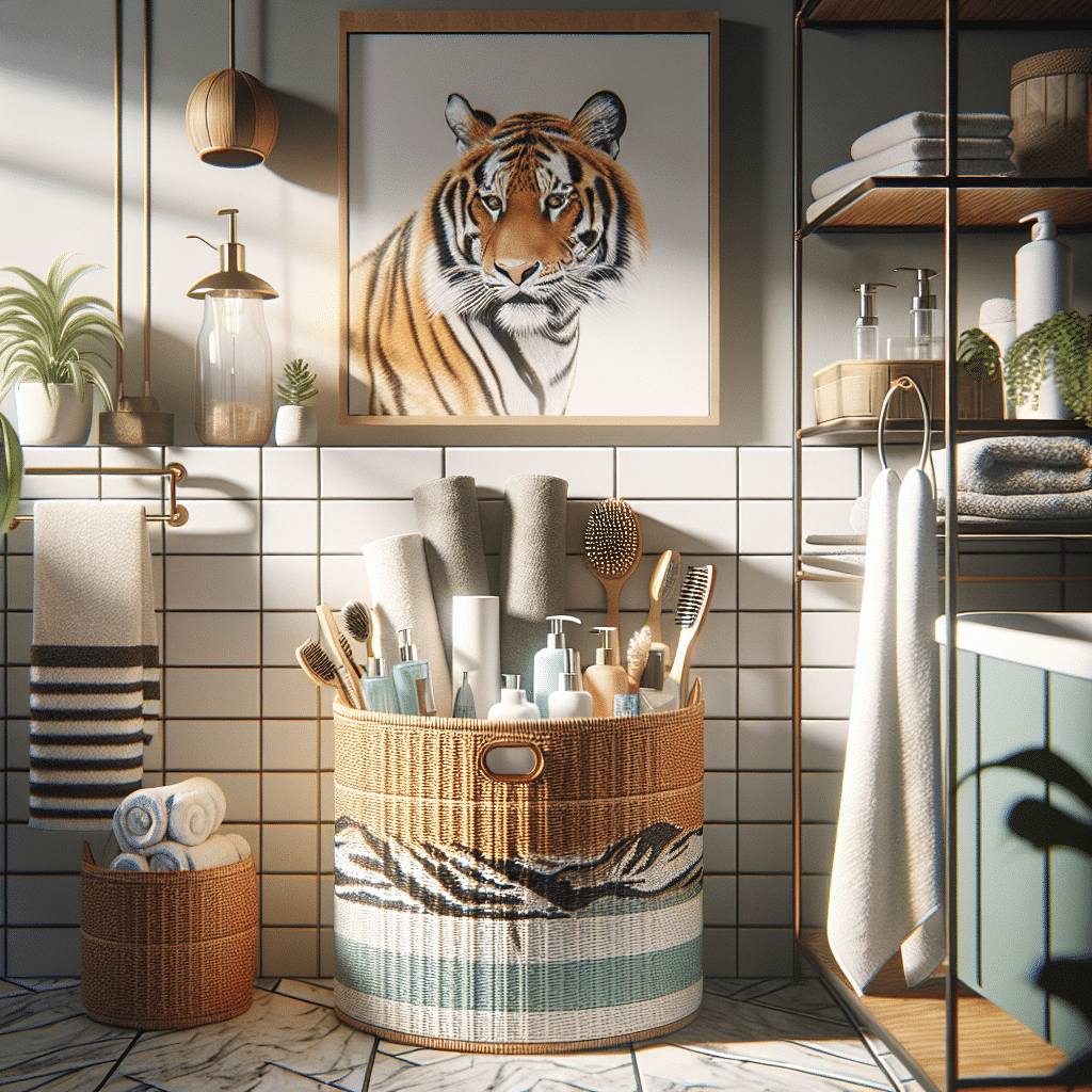Transforma tu Baño: Con la Nueva Cesta de Tiger para Mayor Espacio y Orden