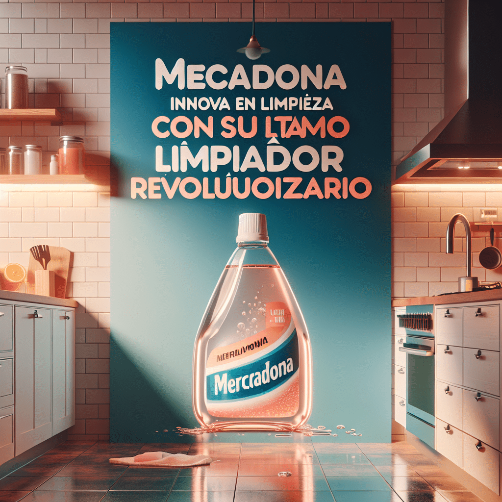 Mercadona Innova en Limpieza con su Último Líquido Limpiador Revolucionario