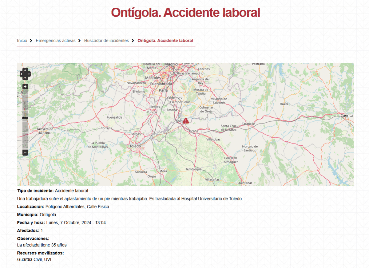 CCOO Insta a los Empresarios de Toledo a Revisar los Últimos Comunicados del 112