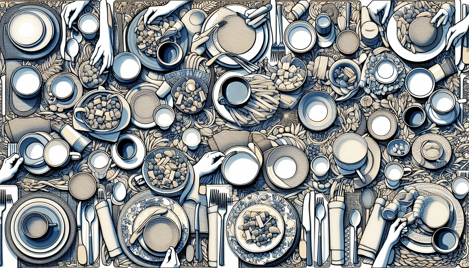 Cinco Vajillas de Carrefour por Menos de 30 Euros: ¡Elige Tu Favorita!