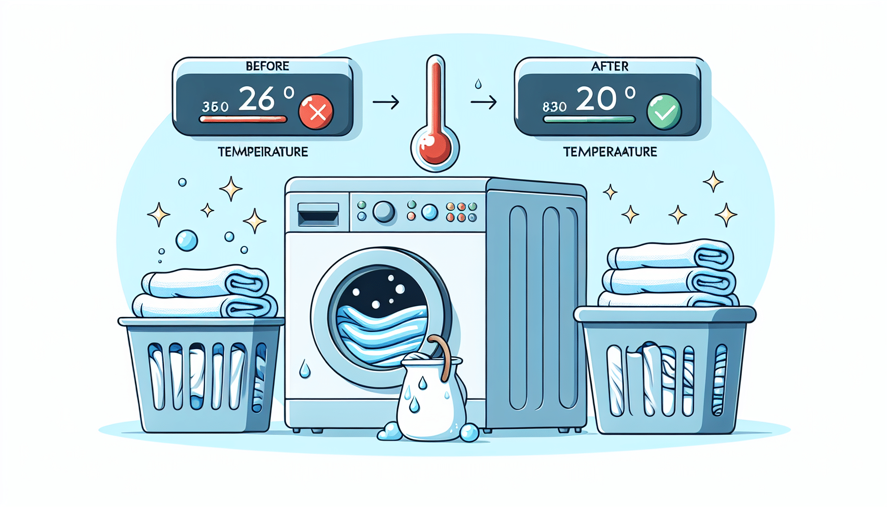 La Guía Definitiva para Lavar Sábanas: Evita Errores con la Temperatura Ideal