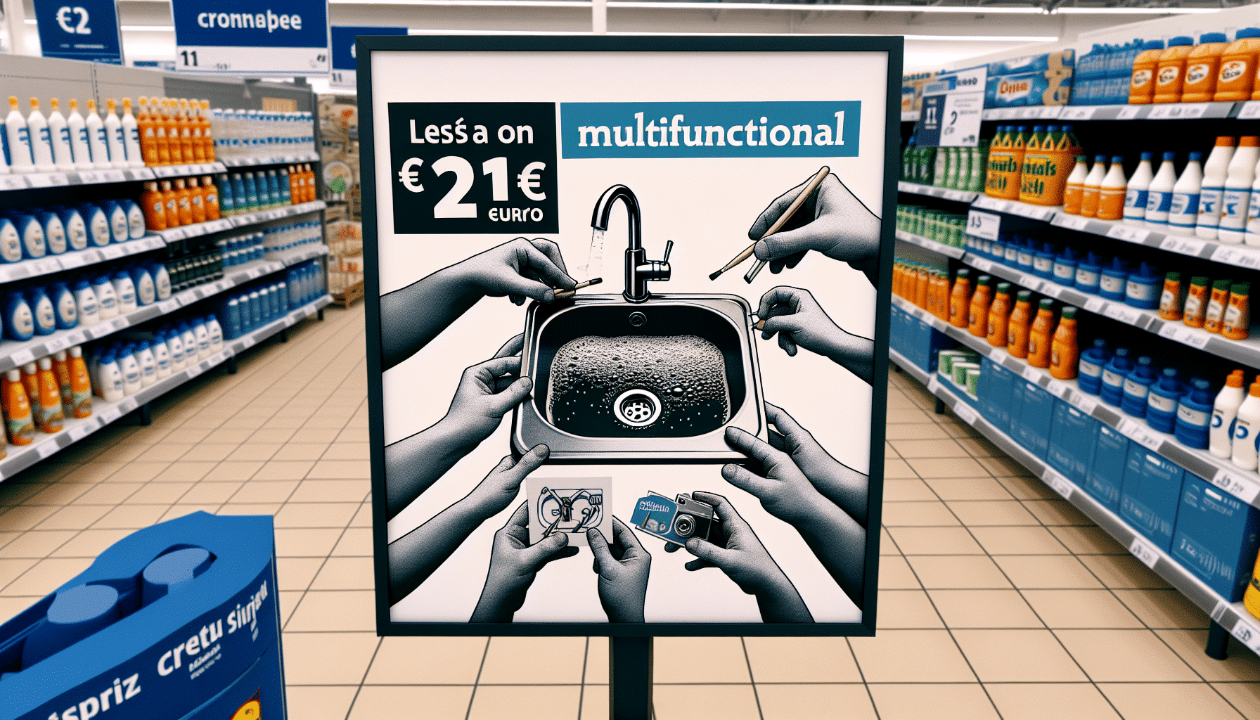 Lidl Revoluciona el Fregadero con Innovador Producto Multifuncional por Solo 12 Euros