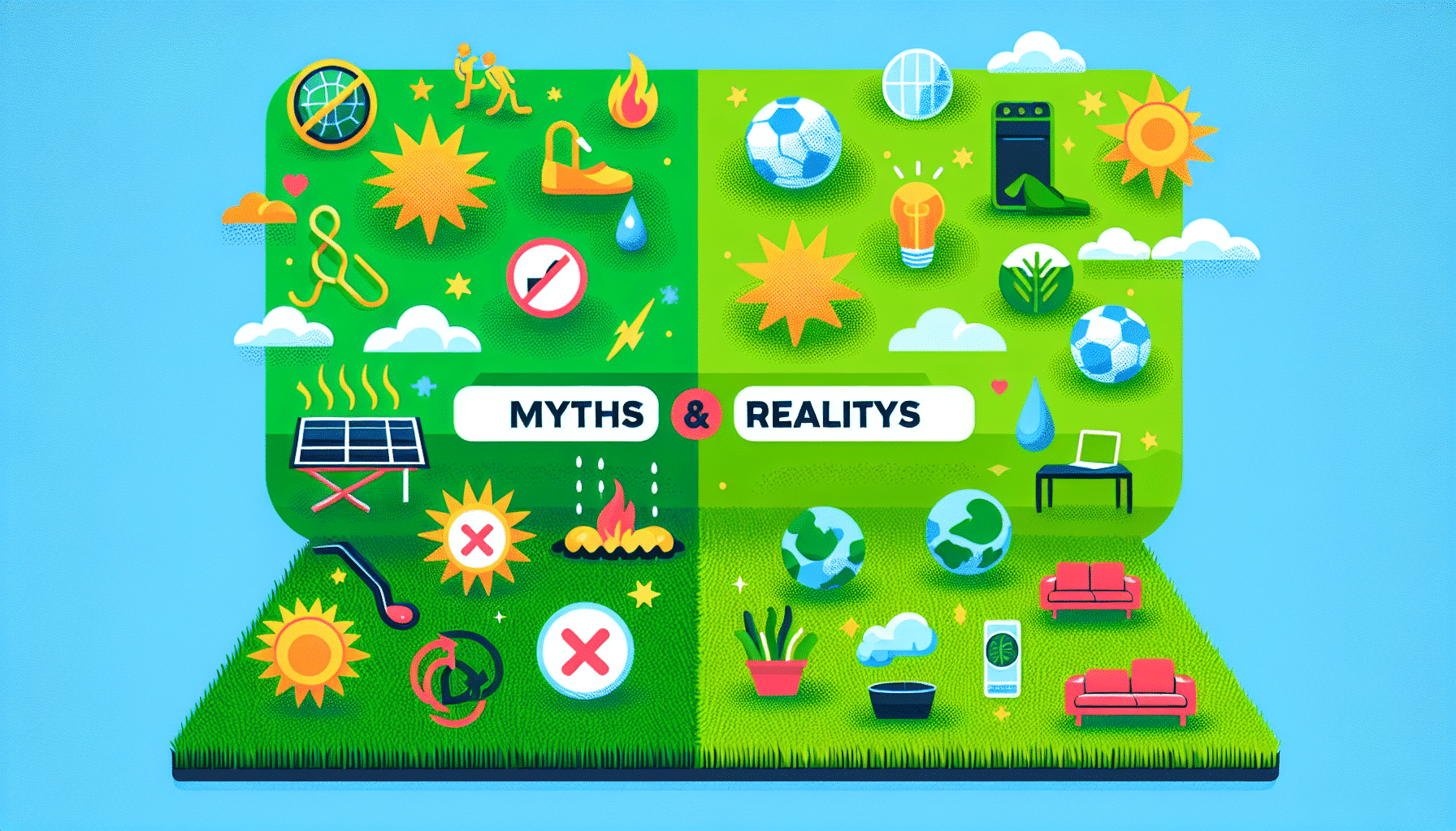 Desenmascarando el Pasto Sintético: Verdades y Falsedades