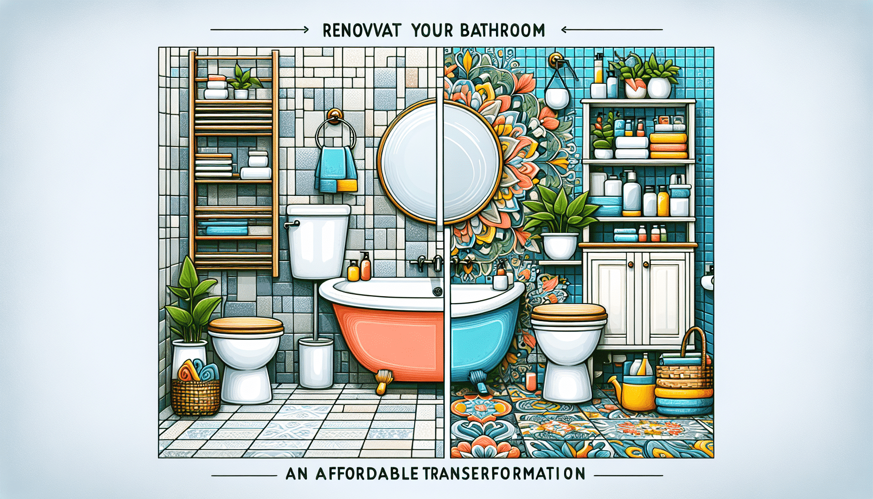 Transforma Tu Baño: Pintura para Azulejos y Renovación Económica