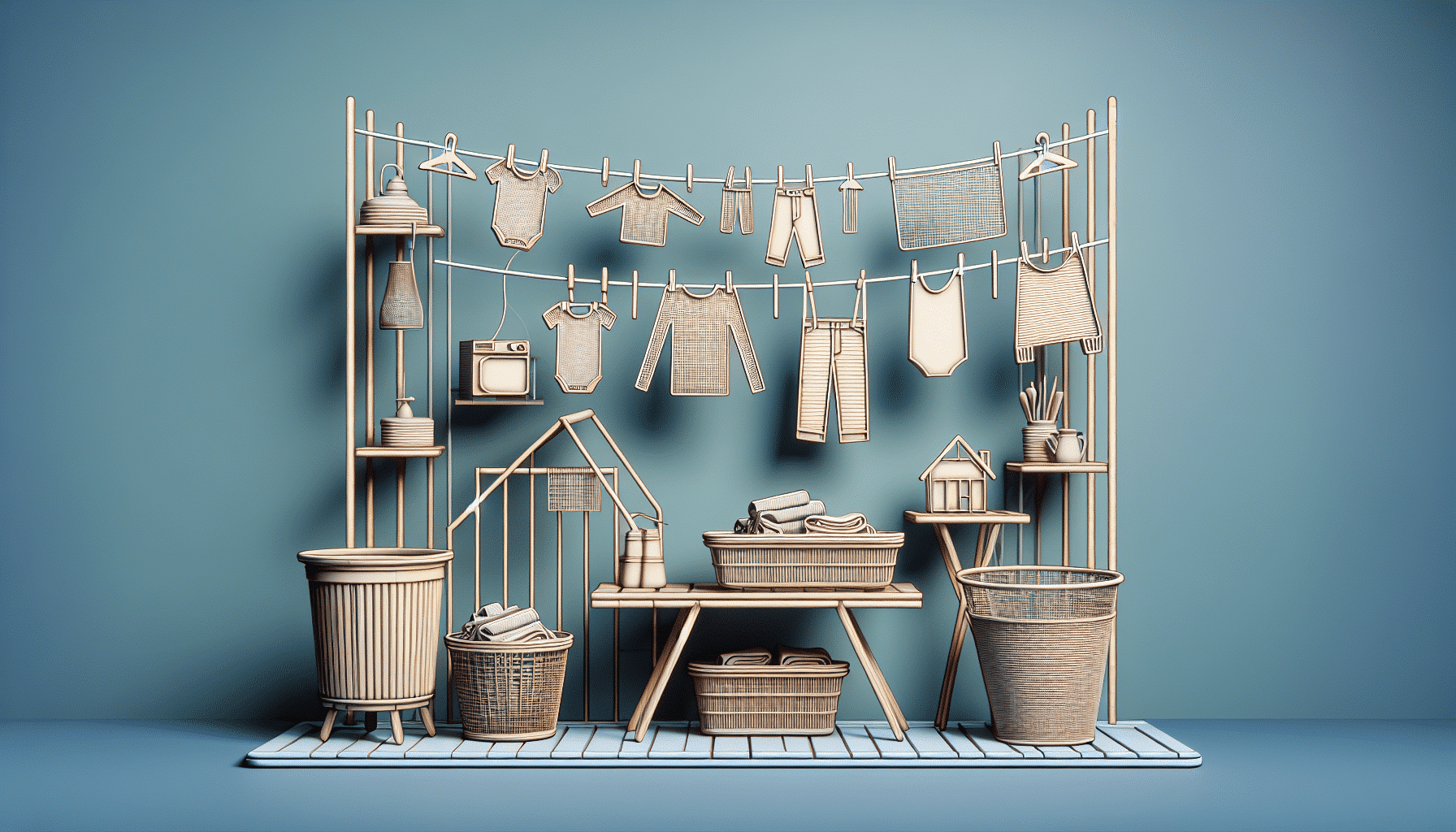 Práctico Tendedero Compacto: Ahorra Espacio y Energía al Secar tu Colada en Casa