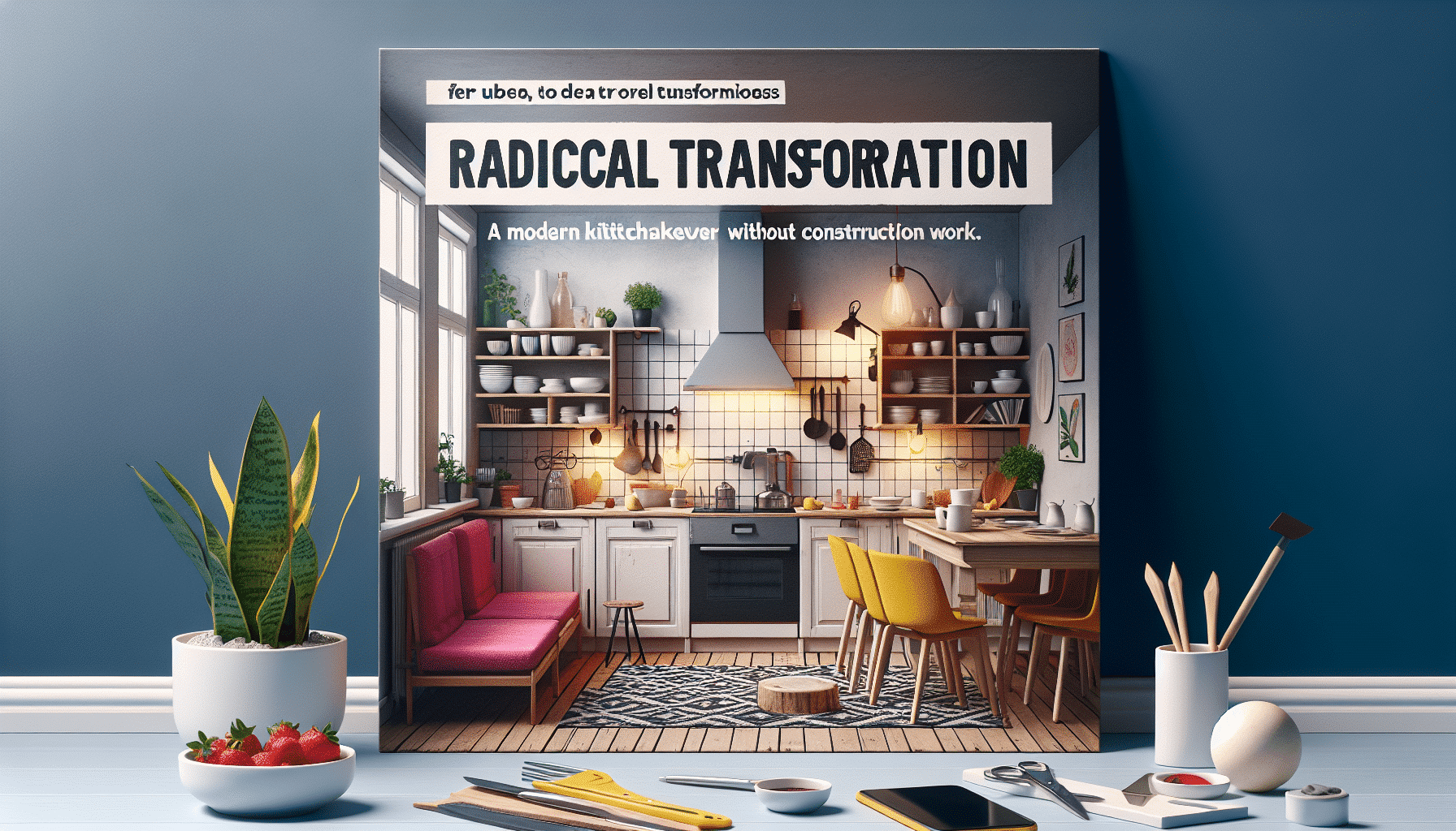 Revoluciona Tu Cocina: Elegancia Moderna por Menos de 12 Euros, Sin Necesidad de Obras