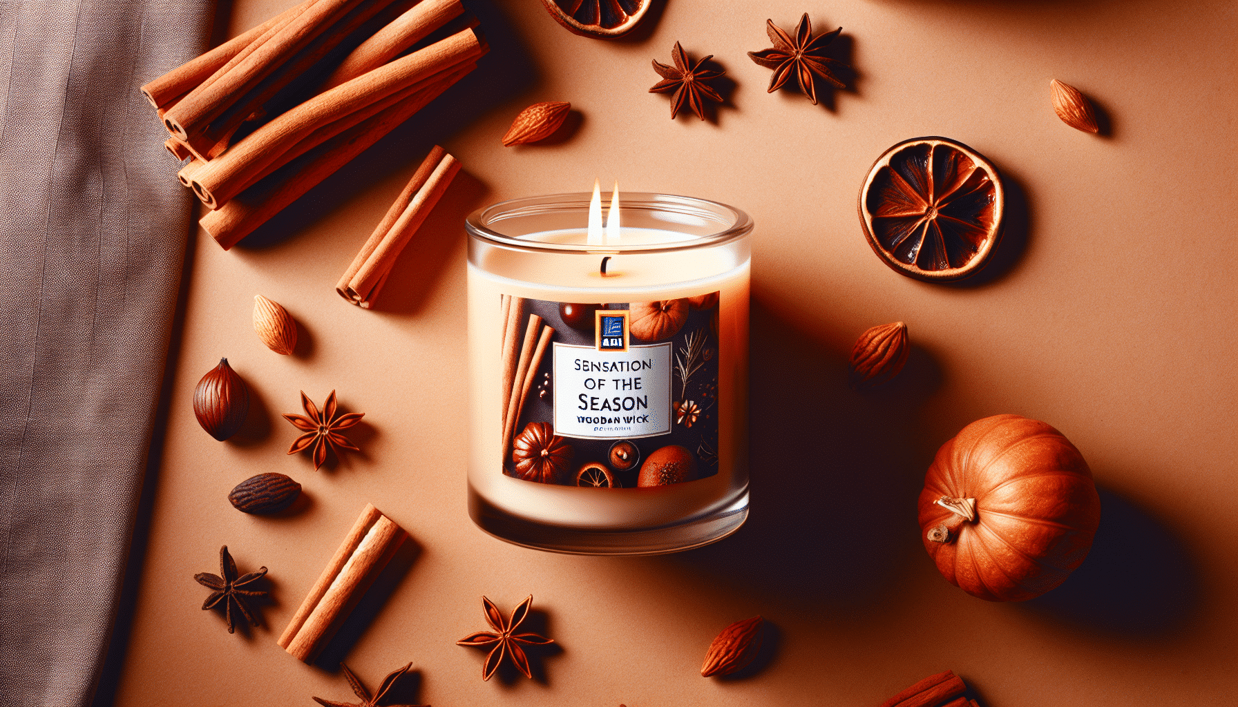 Encanto Otoñal: Velas Aromáticas de Aldi con Mecha de Madera