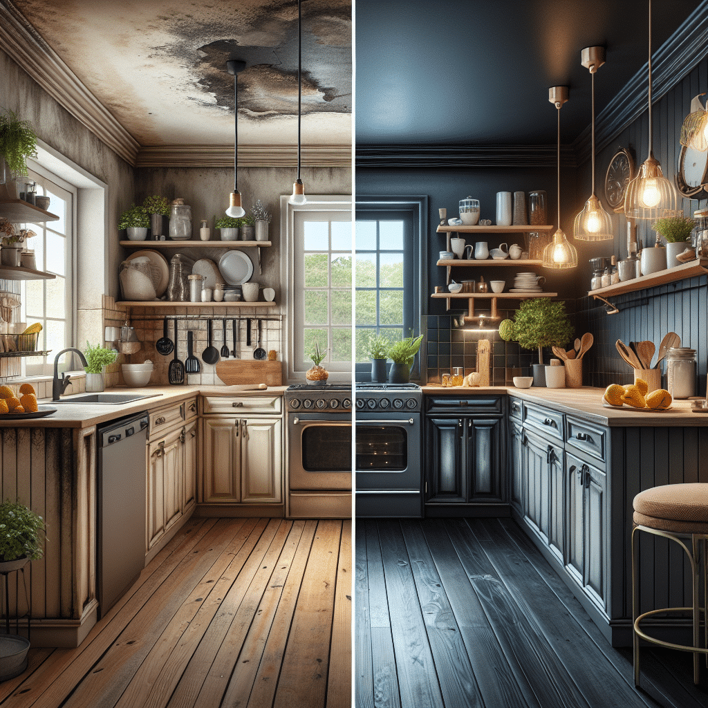 Transformación Exprés: De Cocina Oscura a Espacio Vibrante en Solo una Semana, ¡Sin Obras!