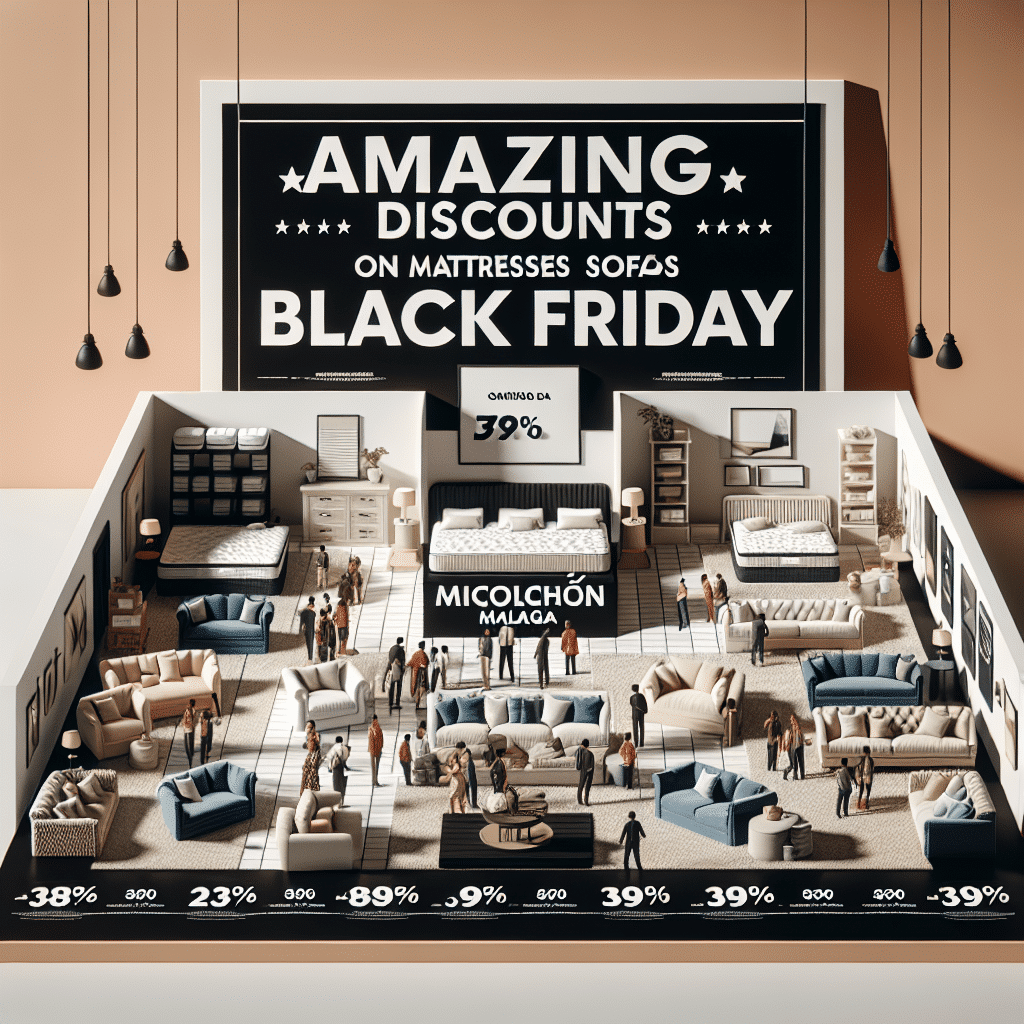 Descuentos Sorprendentes en Colchones y Sofás este Black Friday en MiColchón Málaga