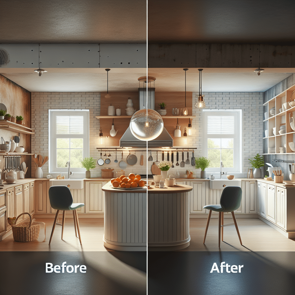 Ilumina y Moderniza Tu Cocina: Renovación Sin Obras para un Espacio Desfasado