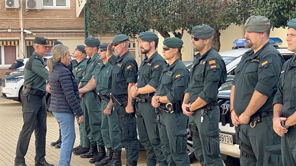 57 Guardias Civiles de Castilla-La Mancha Se Desplazan a Valencia para Reforzar la Seguridad en la Región