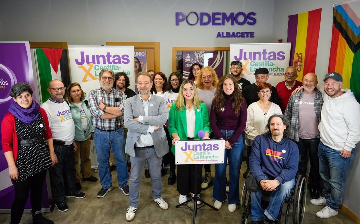 Asun Mateos se presenta para coordinar Podemos C-LM con el objetivo de fortalecer una izquierda valiente y sin ataduras.