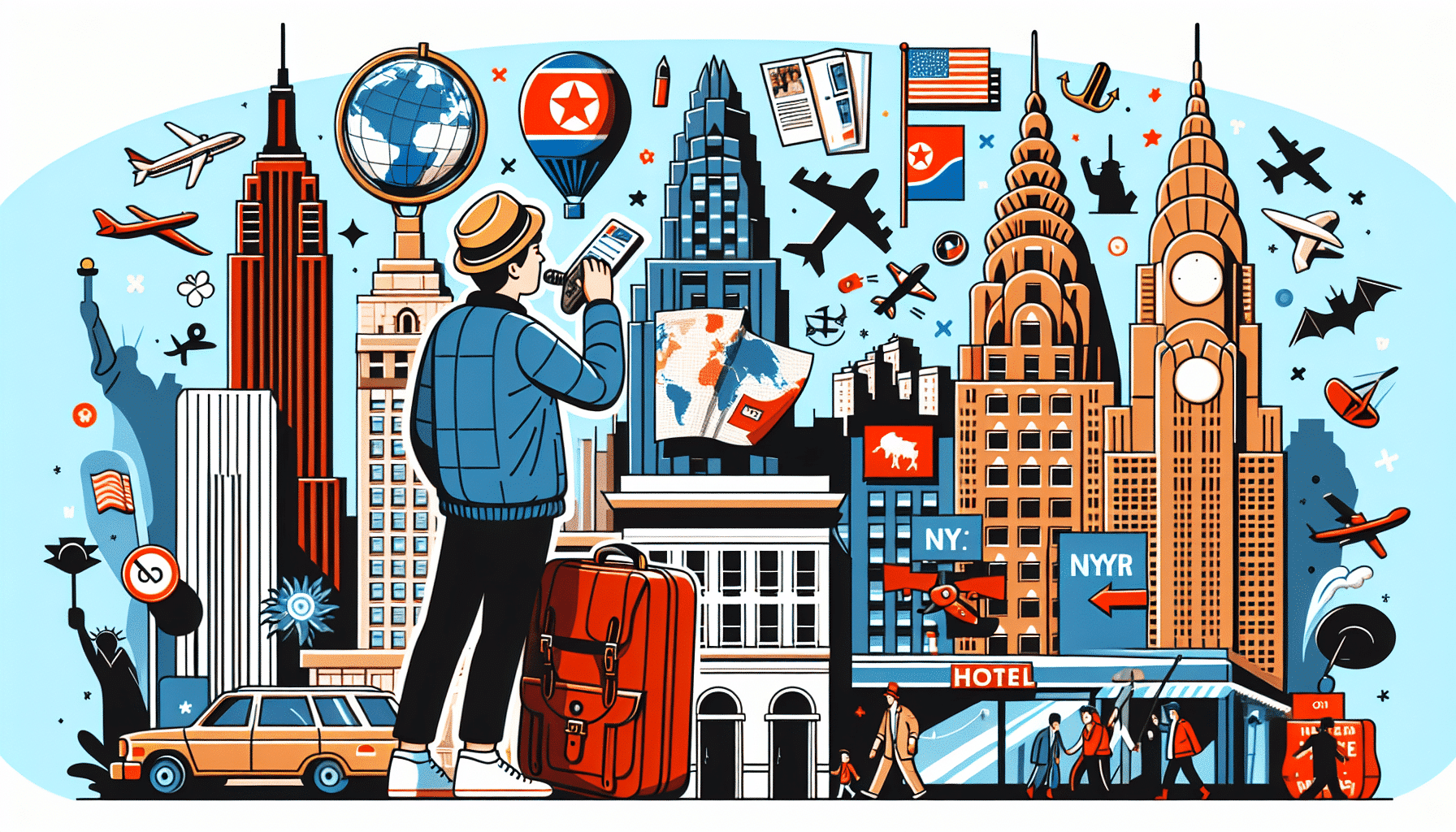 Las Insólitas Aventuras del Hombre que Habitó Gratis un Hotel de Nueva York por Cinco Años Alegando Vínculos con Corea del Norte