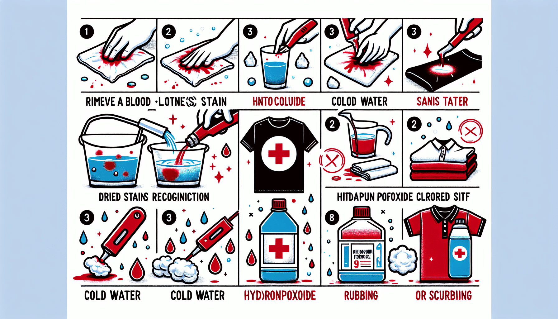 Estrategias Efectivas para Quitar Manchas de Sangre Seca en Ropa de Color