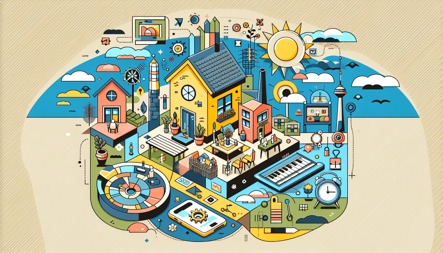 Estilo Concentrado: Personalidad Máxima en Espacios Mínimos