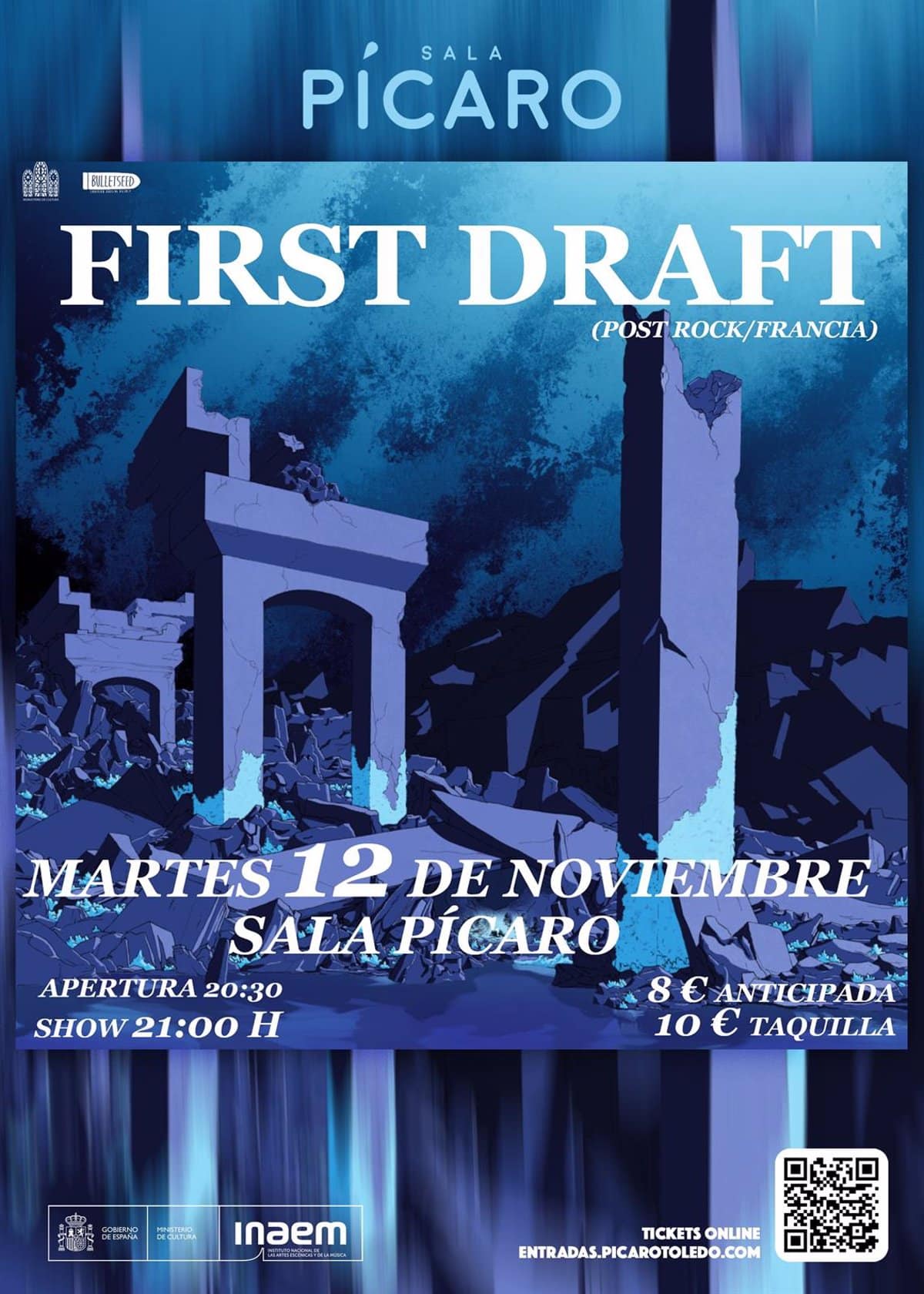 El dúo francés First Draft brindará un concierto memorable este martes en la sala Pícaro de Toledo.