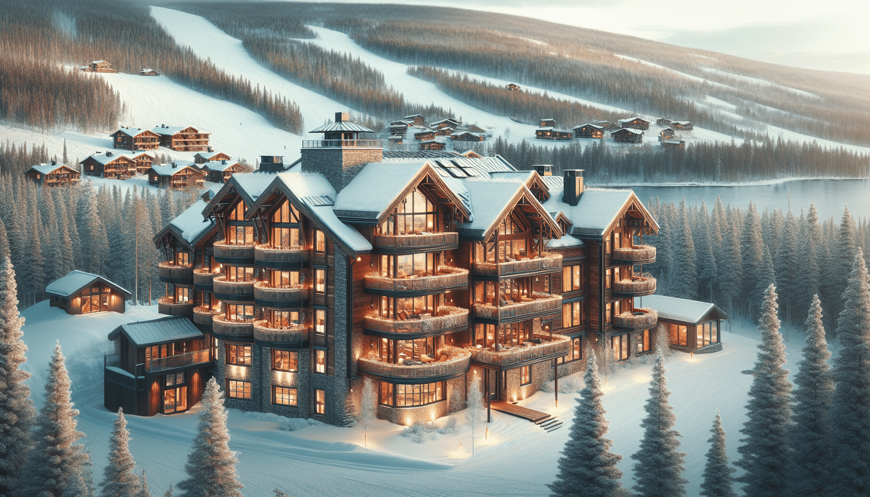 Lujoso Dúplex de Montaña a Minutos de la Estación de Esquí de Åre, Suecia